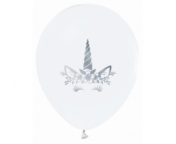 Комплект 5 бр. премиум балони Еднорог / Unicorn, микс цветовe  /Gd/
