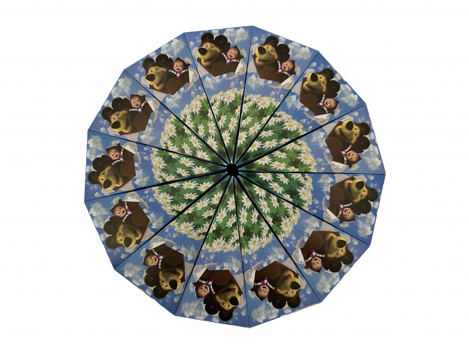 Комплект 13 парчета /заготовки за хартиена торта Маша и Мечока, с вкл. ринг за декорация /Mr/