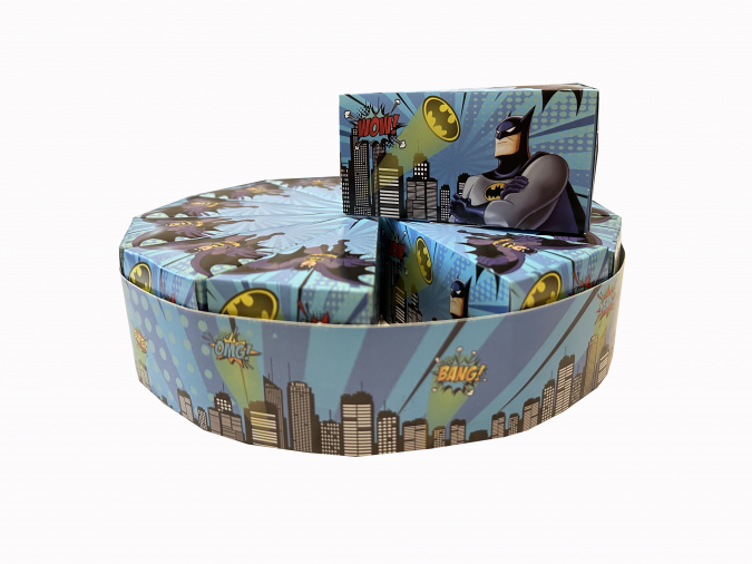 Комплект 13 парчета /заготовки за хартиена торта Батман, с вкл. ринг за декорация /Mr/