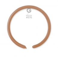 Моделиращи Балони цвят Кафяв Мока, 5х140 см, 10 бр. в опаковка gemar #076 D4