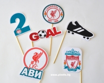 Пропсове за забавни снимки Ливърпул, 7 бр. пакет