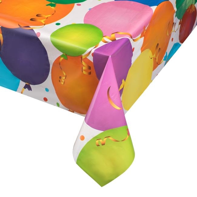Парти покривка различни балони, 120х180 см /mb/