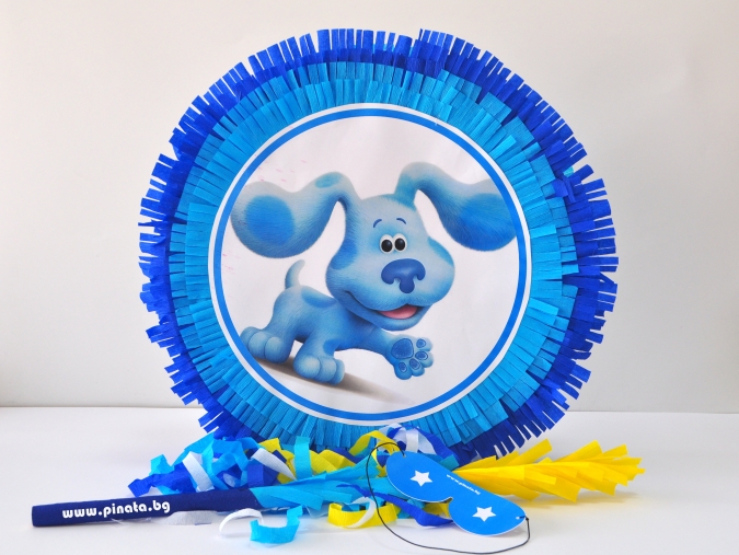 Пинята Загадките на Блу, две лица 40х40 см