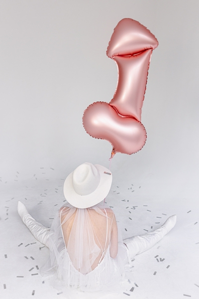 Фолиев балон Пенис, Bride, моминско парти /Pd/