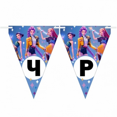 Персонализиран банер Кей Поп