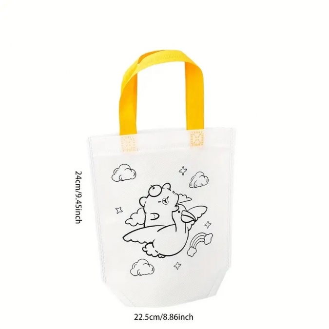 Детска торбичка за оцветяване, 24х22,5см, микс цветове /Tm/