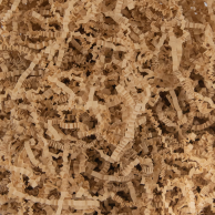 Хартиени лентички за пълнеж и декорация, 50гр, цвят кафяв /Pp/