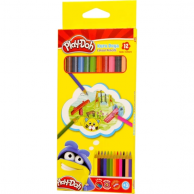 Комплект от 12 цветни молива Play-Doh /Tr/