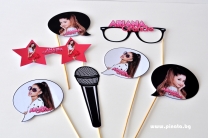 Пропсове за забавни снимки Ариана Гранде, 7 бр. в пакет