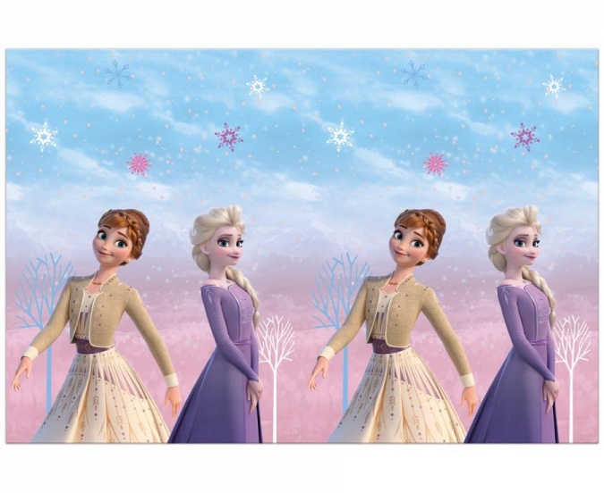 Парти покривка Елза и Ана Замръзналото Кралство 2 / Frozen 2,  120х180 см, /Gd/