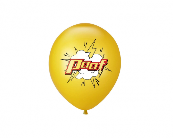 Комплект 10 бр. премиум балони Супер герои, микс цветове /Ch/