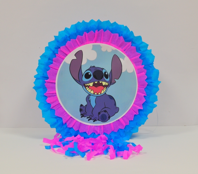 Пинята Лило и Стич, две лица 40х40 см