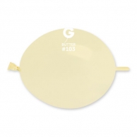 Линк балони цвят масло, 10бр. в пакет, 16см., Gemar GL6 #103 /Uk/