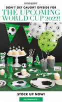 Хартиена парти чинийка 3D Футбол / 3D Soccer, 23 см, 8 бр в пакет