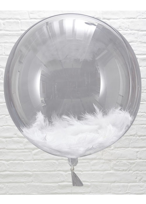 Балон Сфера прозрачен Бабъл / Bubble, диаметър 76 см /GX/