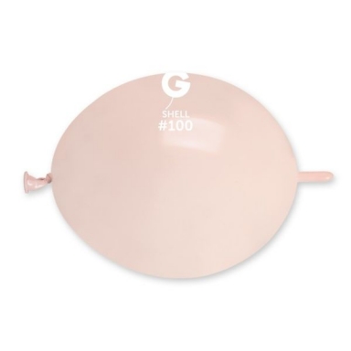 Линк балони цвят мида, 10бр. в пакет, 16см., Gemar GL6 #100 /Uk/