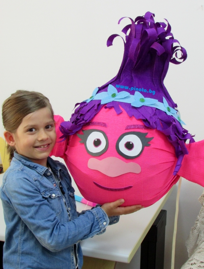 Пинята Попи Тролчета  / Pinata Poppy Trolls