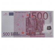 Евро пачка - фалшиви пари/реквизит, копюр 500 /Gx/