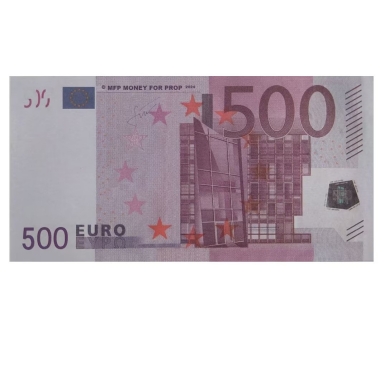 Евро пачка - фалшиви пари/реквизит, копюр 500 /Gx/