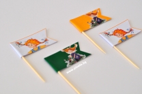 Парти Знаменца Пипи Дългото чорапче, 10 бр. в пакет