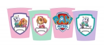 Персонализирана хартиена парти чашка 250 мл Скай и Еверест Пес Патрул, 6бр. пакет