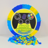 Пинята Плейстейшън, джойстик, Game on, две лица 40х40 см