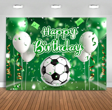 Винил за фон /декорация/ Футбол, размер 150х100см /Ch/