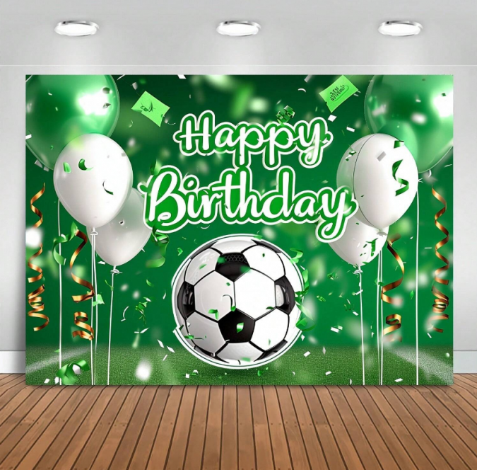 Винил за фон /декорация/ Футбол, размер 150х100см /Ch/