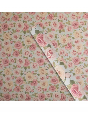 Опаковъчна хартия с рози, 150x70 см /Mb/