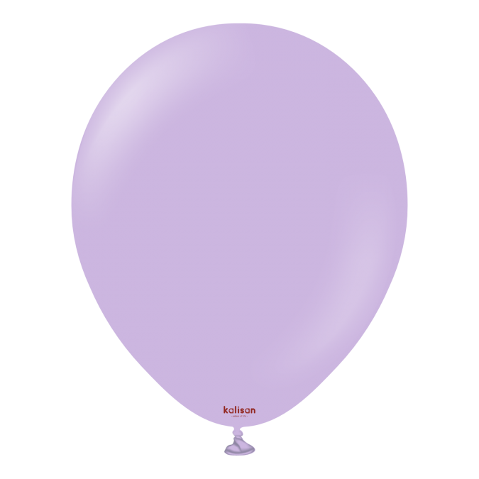 Балон цвят люляк /стандарт/ Lilac, Калисан, диаметър 30 см, 10 бр. в пакет