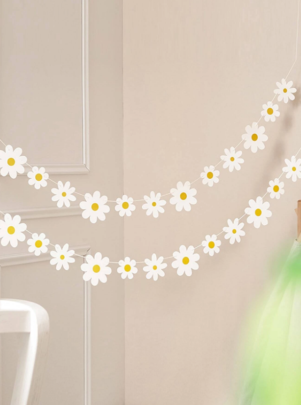Банер/гирлянд Маргаритки, 12бр. три размера /Ch/