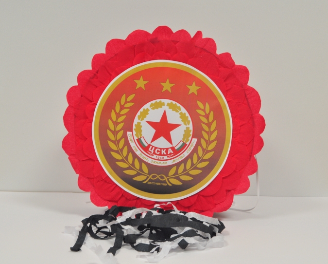 Пинята ЦСКА, две лица 40х40 см