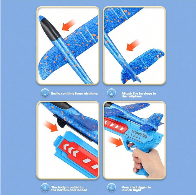 Пистолет за изстрелване на самолет /Ch/