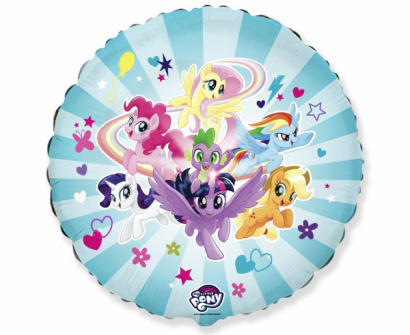 Фолиев балон Малкото Пони / My Little Pony Team 40 см, Flexmetal /Gd/