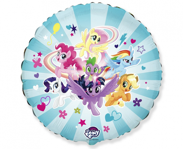 Фолиев балон Малкото Пони / My Little Pony Team 40 см, Flexmetal /Gd/