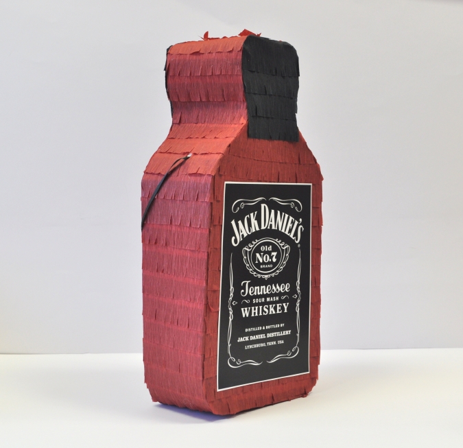 Пинята Бутилка, уиски, 45х25 см