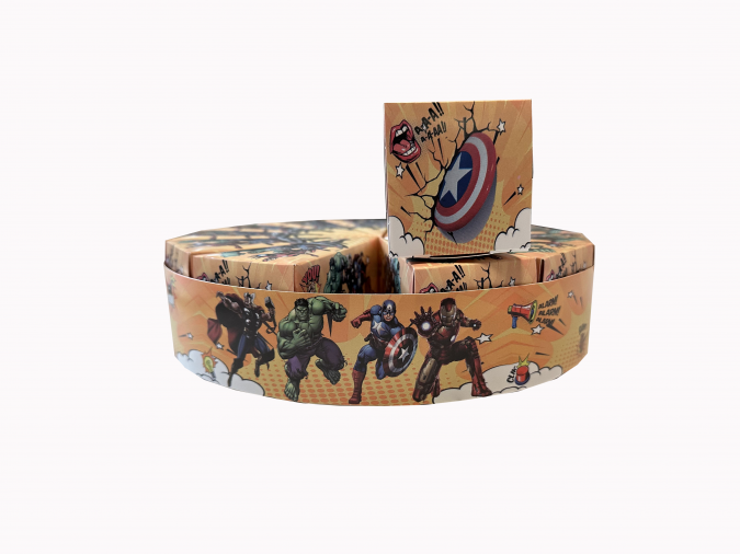 Комплект 13 парчета /заготовки за хартиена торта Отмъстителите, с вкл. ринг за декорация /Mr/