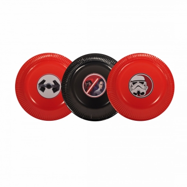 Персонализирана хартиена чинийка Междузвездни войни, 6бр. пакет