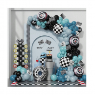 Комплект за арка 148 бр. фолиеви и латексови балони Спортни коли, формула /Ch/