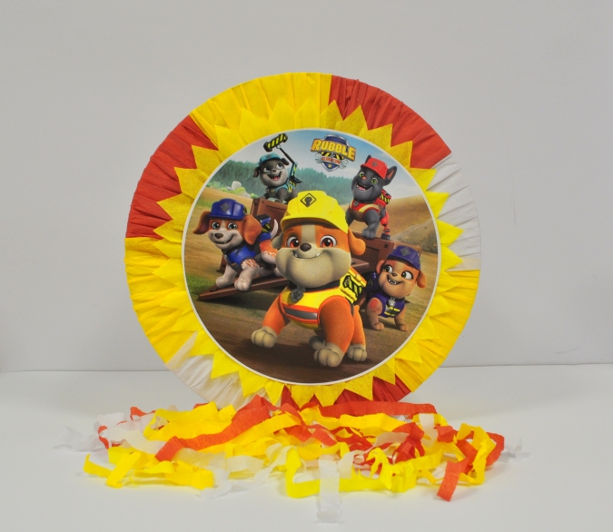 Пинята Бандата на Рабъл, две лица 40х40 см