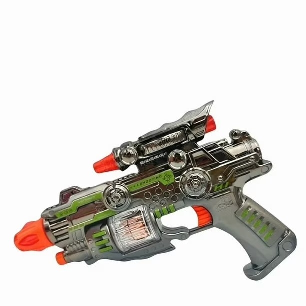 Детски пистолет със звуци и светлини /Li/