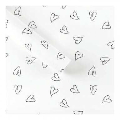 Опаковъчна хартия цвят бял, 