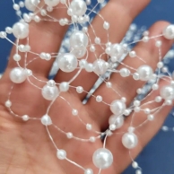 Перли за декорация, 6 метра /Pe/