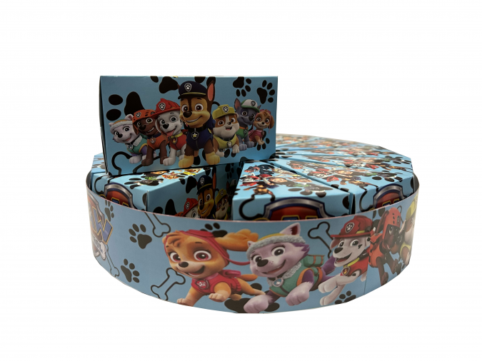 Комплект 13 парчета /заготовки за хартиена торта Пес Патрул, с вкл. ринг за декорация /Mr/