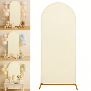 Калъф за стойка за арка, 180 см x 80 см, шампанско /Ivory/ /Pd/