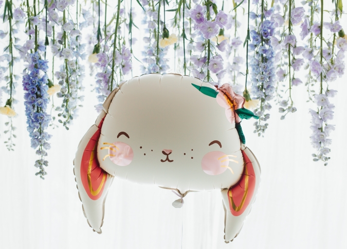 Фолиев балон Зайче, 65x55см /Pd/