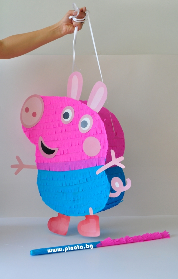 Пинята Пепа Пиг Джордж височина 55 см