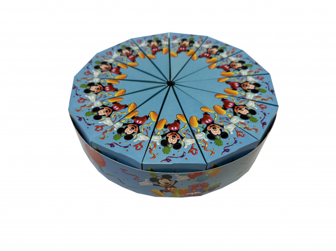 Комплект 13 парчета /заготовки за хартиена торта Мики Маус, с вкл. ринг за декорация /Mr/