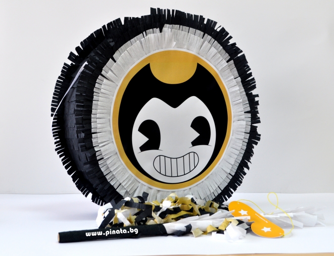 Пинята Бенди, две лица 40х40 см