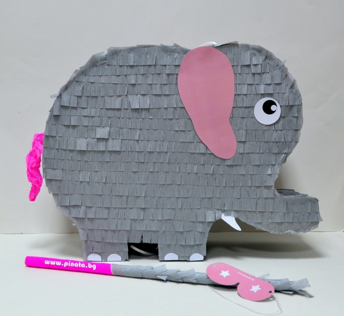 Пинята Слонче 52х40 см